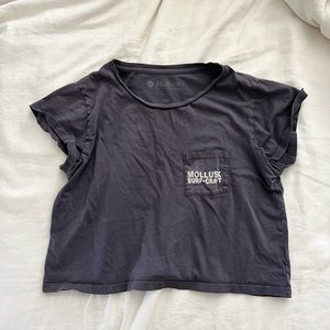 Mollusk Crop Tshirt Size S